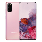 Galaxy S20 (mono sim) 128GB roze refurbished