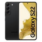Galaxy S22 (mono sim) 128 Go noir reconditionné