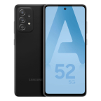 Galaxy A52 5G (mono sim) 128GB zwart refurbished