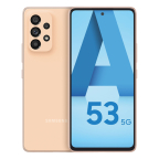 Galaxy A53 5G (mono sim) 256GB oranje refurbished