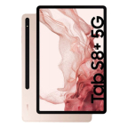 Galaxy Tab S8+ Wi-Fi + 5G 256 Go rose reconditionné