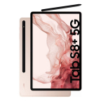 Galaxy Tab S8+ Wi-Fi 128 Go rose reconditionné