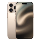 iPhone 16 Pro 128GB zandtitanium refurbished