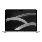 MacBook Air 13" (2022), M2, RAM 8 Go, SSD 512 Go, gris sidéral, AZERTY reconditionné