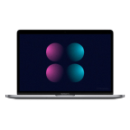 MacBook Pro 13" (2020), M1, RAM 8 Go, SSD 1 To, gris sidéral, QWERTY reconditionné