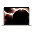 MacBook Air 15" (2023), M2, RAM 8 Go, SSD 256 Go, lumière stellaire, QWERTZ reconditionné
