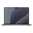 MacBook Pro 14" (2023), M3, RAM 18 Go, SSD 512 Go, gris sidéral, AZERTY reconditionné