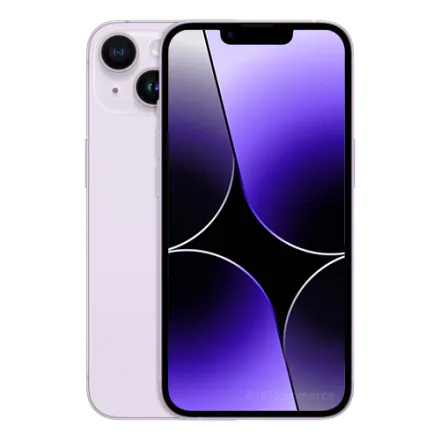 iPhone 14 128GB paars refurbished