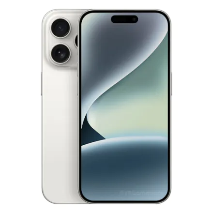 iPhone 15 Pro 128GB wit titanium refurbished