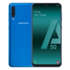 Galaxy A50 (dual sim) 128 Go bleu reconditionné