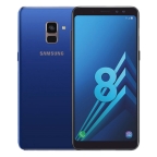 Galaxy A8 (2018) mono sim 64 Go bleu reconditionné