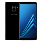 Galaxy A8 (2018) mono sim 32GB zwart refurbished