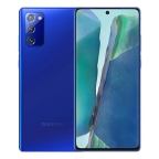 Galaxy Note 20 (mono sim) 256 Go bleu reconditionné