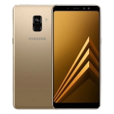 Galaxy A8 (2018) dual sim 32GB goud refurbished